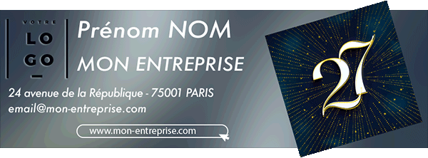 Signature mail voeux